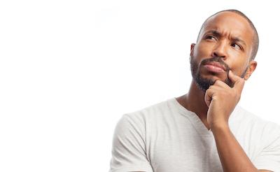 man thinking