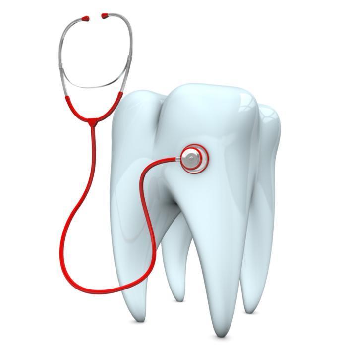 illustrated tooth with a stethoscope | Vallejo CA Dentist 