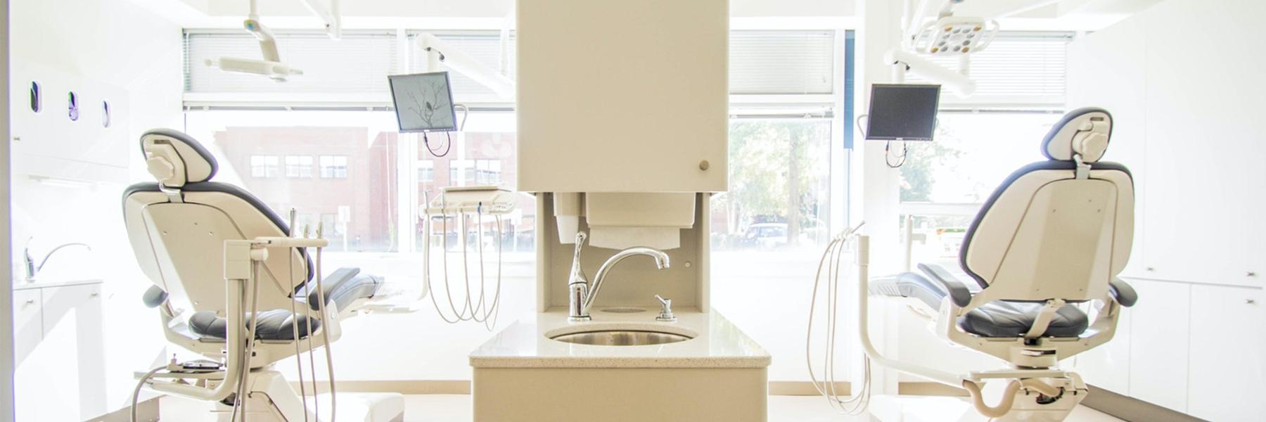 Dental exam room in Vallejo, CA