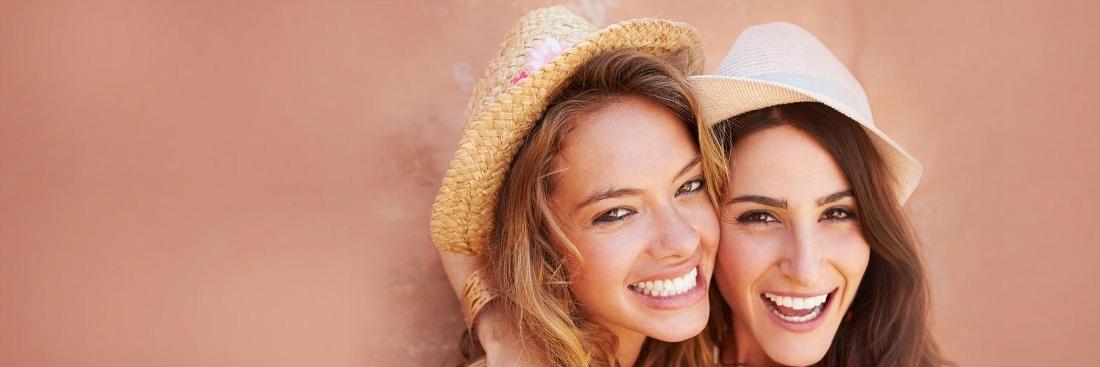 Two girls smiling | Dentist Vallejo CA