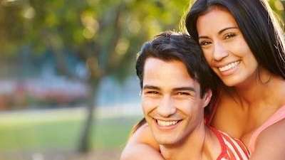 couple smiling in Vallejo, CA