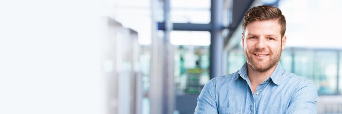 Man smiling in office | Dentist Vallejo CA